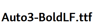 Auto3-BoldLF.ttf