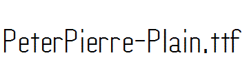 PeterPierre-Plain.ttf