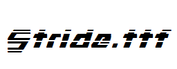 Stride.ttf