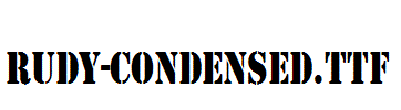 Rudy-Condensed.ttf