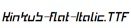 Kinkub-flat-Italic.ttf