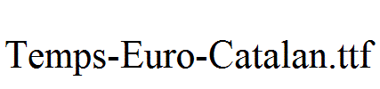 Temps-Euro-Catalan.ttf