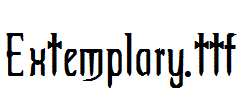 Extemplary.ttf