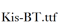 Kis-BT.ttf