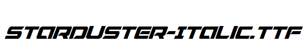 Starduster-Italic.ttf