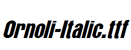 Ornoli-Italic.ttf