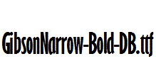 GibsonNarrow-Bold-DB.ttf