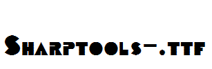 Sharptools-.ttf