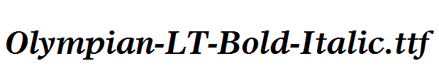 Olympian-LT-Bold-Italic.ttf