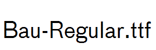 Bau-Regular.ttf