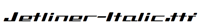 Jetliner-Italic.ttf