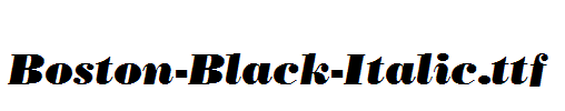 Boston-Black-Italic.ttf