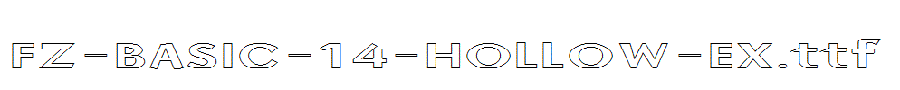 FZ-BASIC-14-HOLLOW-EX.ttf