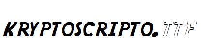 KRYPTOSCRIPTO.ttf