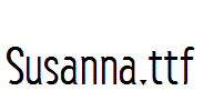 Susanna.otf