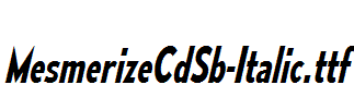 MesmerizeCdSb-Italic.ttf