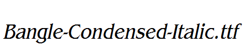 Bangle-Condensed-Italic.ttf