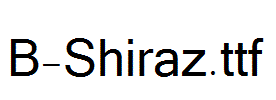 B-Shiraz.ttf