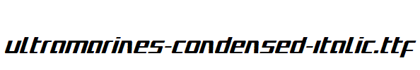 Ultramarines-Condensed-Italic.ttf