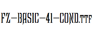 FZ-BASIC-41-COND.ttf