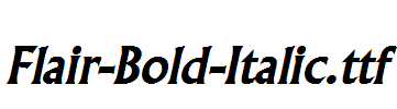 Flair-Bold-Italic.ttf