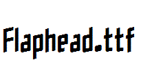 Flaphead.ttf