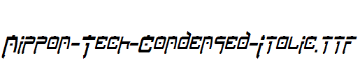 Nippon-Tech-Condensed-Italic.ttf