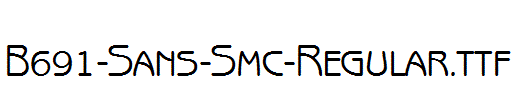 B691-Sans-Smc-Regular.ttf