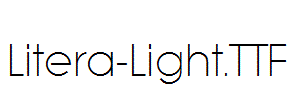 Litera-Light.ttf