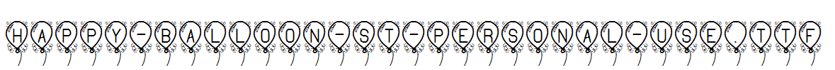 Happy-Balloon-St-PERSONAL-USE.ttf