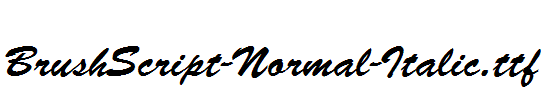 BrushScript-Normal-Italic.ttf