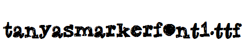 TanyasMarkerFont1.ttf