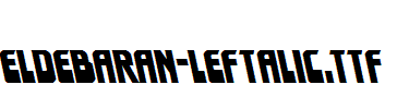 Eldebaran-Leftalic.ttf