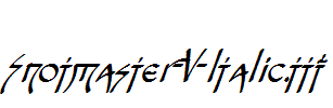 Snotmaster-V-Italic.ttf