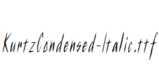 KurtzCondensed-Italic.ttf