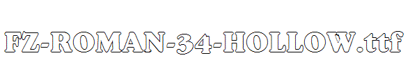 FZ-ROMAN-34-HOLLOW.ttf