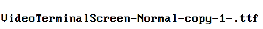 VideoTerminalScreen-Normal-copy-1-.ttf