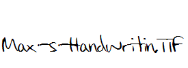 Max-s-Handwritin.ttf