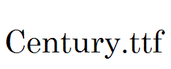 Century.ttf