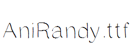 AniRandy.ttf