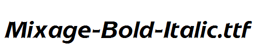 Mixage-Bold-Italic.ttf