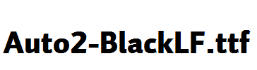 Auto2-BlackLF.ttf