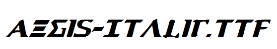 Aegis-Italic.ttf