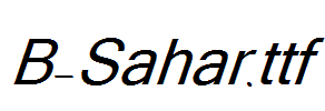 B-Sahar.ttf