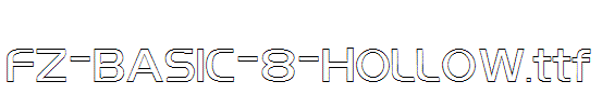 FZ-BASIC-8-HOLLOW.ttf