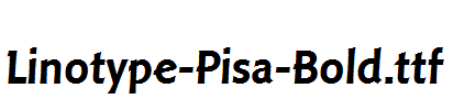 Linotype-Pisa-Bold.ttf