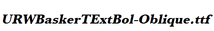 URWBaskerTExtBol-Oblique.ttf