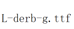 L-derb-g.ttf