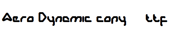 Aero-Dynamic-copy-1-.ttf