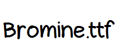 Bromine.otf